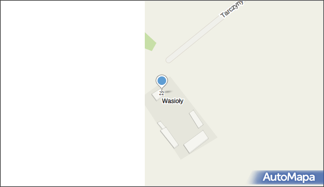 Tarczyny, Tarczyny, 22, mapa Tarczyny
