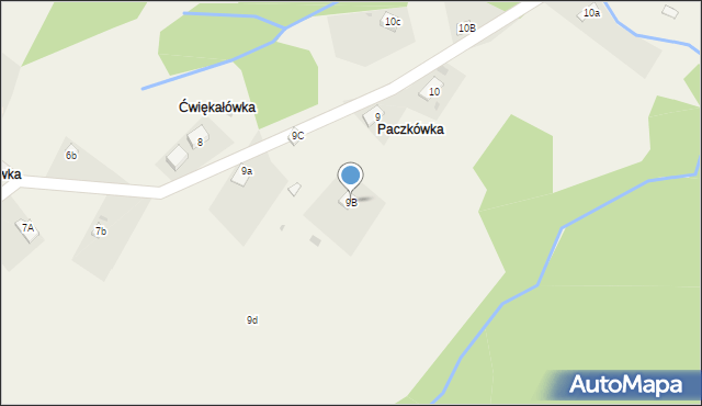 Targoszów, Targoszów, 9B, mapa Targoszów