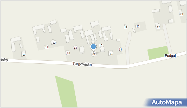 Targowisko, Targowisko, 15, mapa Targowisko