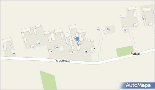 Targowisko, Targowisko, 16, mapa Targowisko