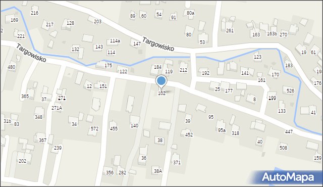 Targowisko, Targowisko, 102, mapa Targowisko