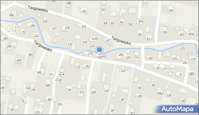 Targowisko, Targowisko, 122, mapa Targowisko