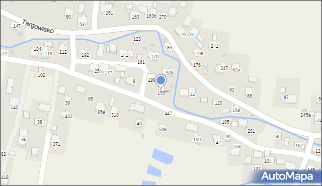 Targowisko, Targowisko, 133, mapa Targowisko