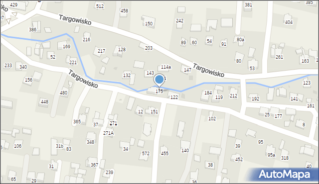 Targowisko, Targowisko, 175, mapa Targowisko