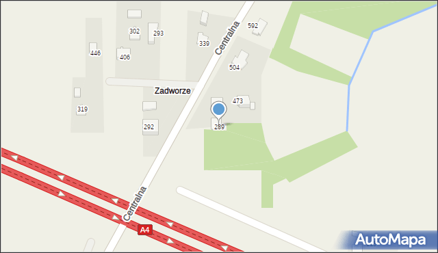 Targowisko, Targowisko, 289, mapa Targowisko