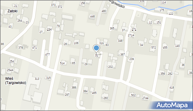 Targowisko, Targowisko, 31, mapa Targowisko