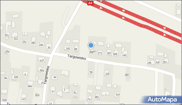 Targowisko, Targowisko, 359, mapa Targowisko