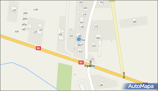 Targowisko, Targowisko, 391, mapa Targowisko