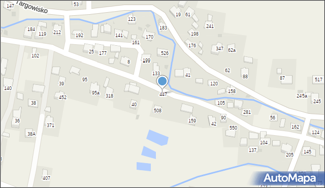 Targowisko, Targowisko, 447, mapa Targowisko