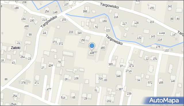 Targowisko, Targowisko, 448, mapa Targowisko