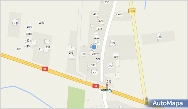 Targowisko, Targowisko, 490, mapa Targowisko