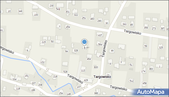 Targowisko, Targowisko, 5, mapa Targowisko