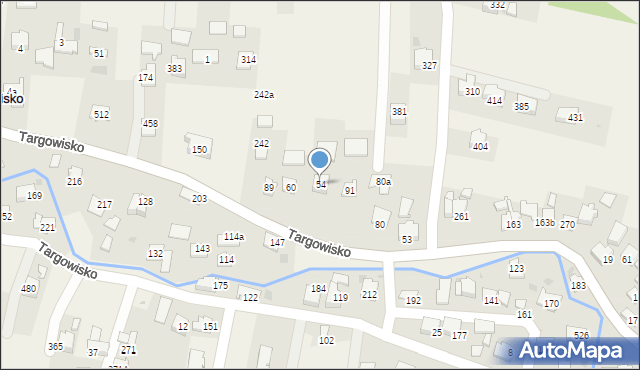 Targowisko, Targowisko, 54, mapa Targowisko