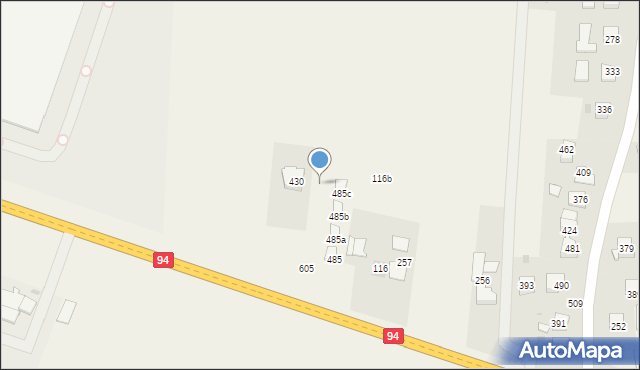 Targowisko, Targowisko, 605d, mapa Targowisko