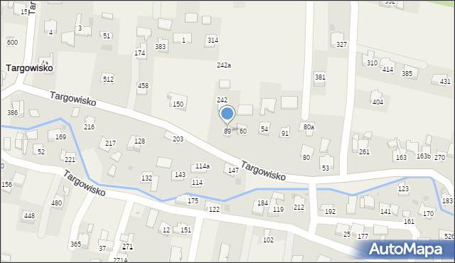 Targowisko, Targowisko, 89, mapa Targowisko