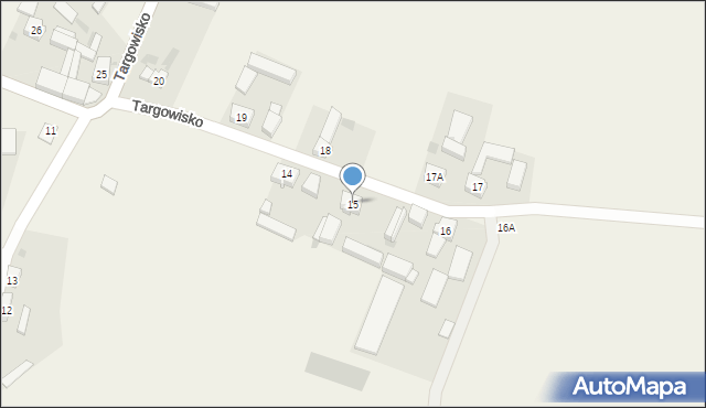 Targowisko, Targowisko, 15, mapa Targowisko