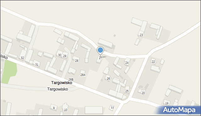 Targowisko, Targowisko, 27, mapa Targowisko