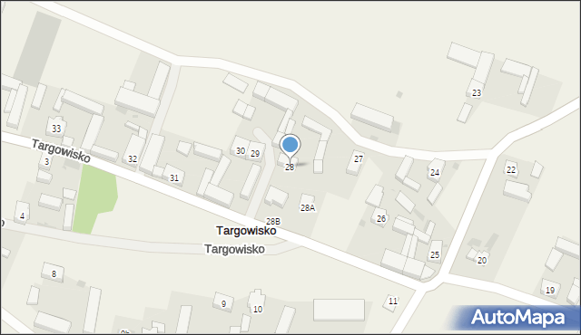 Targowisko, Targowisko, 28, mapa Targowisko