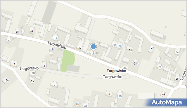 Targowisko, Targowisko, 31, mapa Targowisko