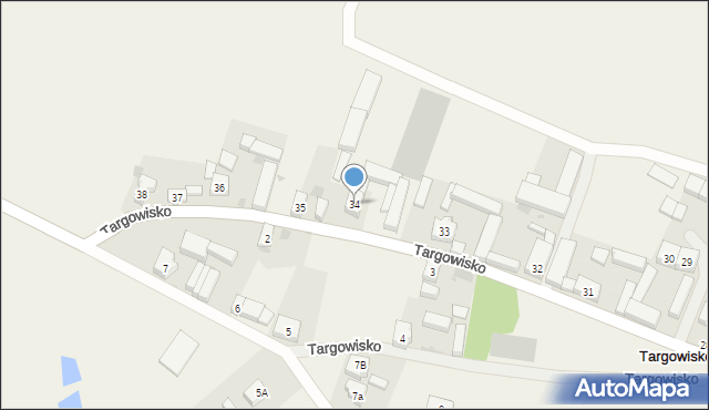 Targowisko, Targowisko, 34, mapa Targowisko