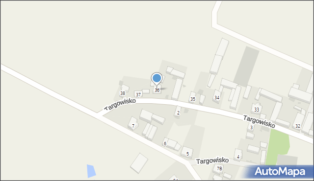 Targowisko, Targowisko, 36, mapa Targowisko