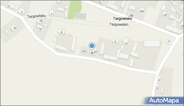 Targowisko, Targowisko, 9a, mapa Targowisko