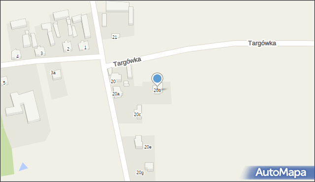 Targówka, Targówka, 20b, mapa Targówka