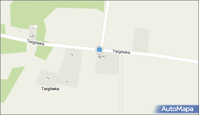 Targówka, Targówka, 7e, mapa Targówka