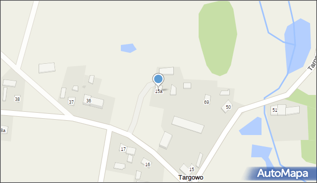 Targowo, Targowo, 15a, mapa Targowo