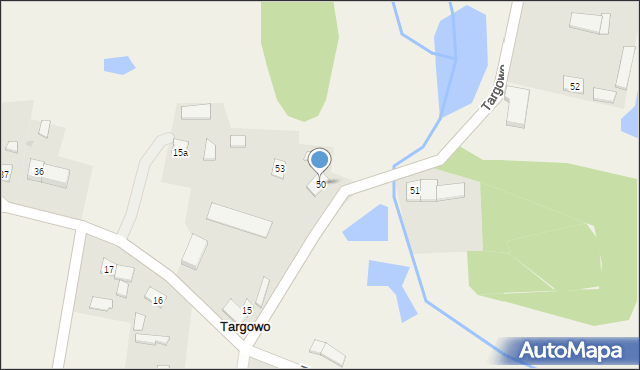 Targowo, Targowo, 50, mapa Targowo