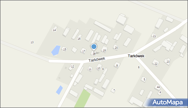 Tarkówek, Tarkówek, 18, mapa Tarkówek