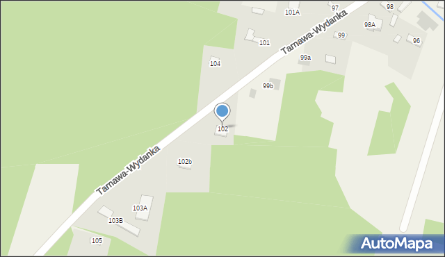 Tarnawa, Tarnawa, 102, mapa Tarnawa