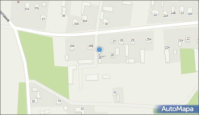 Tarnawa, Tarnawa, 29, mapa Tarnawa