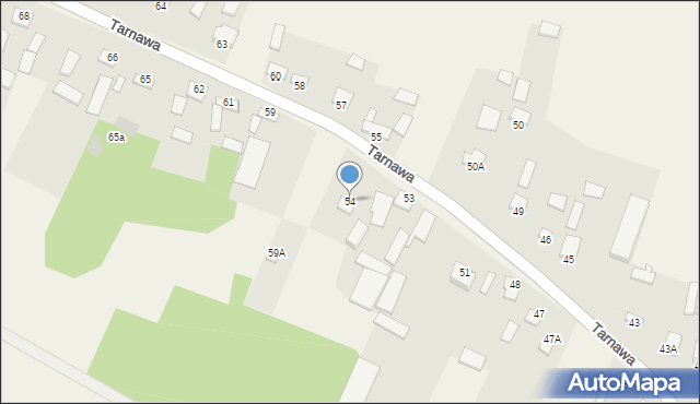 Tarnawa, Tarnawa, 54, mapa Tarnawa