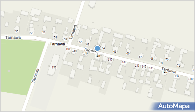 Tarnawa, Tarnawa, 148, mapa Tarnawa