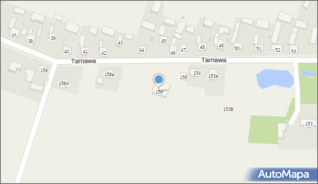 Tarnawa, Tarnawa, 156, mapa Tarnawa