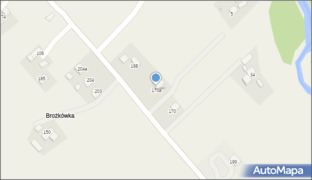 Tarnawa, Tarnawa, 170a, mapa Tarnawa