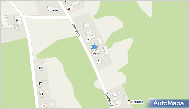 Tarnawa, Tarnawa, 24, mapa Tarnawa