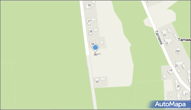 Tarnawa, Tarnawa, 39c, mapa Tarnawa