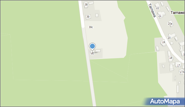 Tarnawa, Tarnawa, 40, mapa Tarnawa