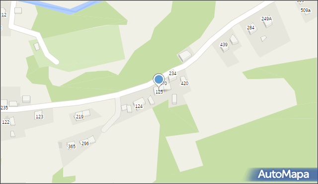 Tarnawa Dolna, Tarnawa Dolna, 125, mapa Tarnawa Dolna