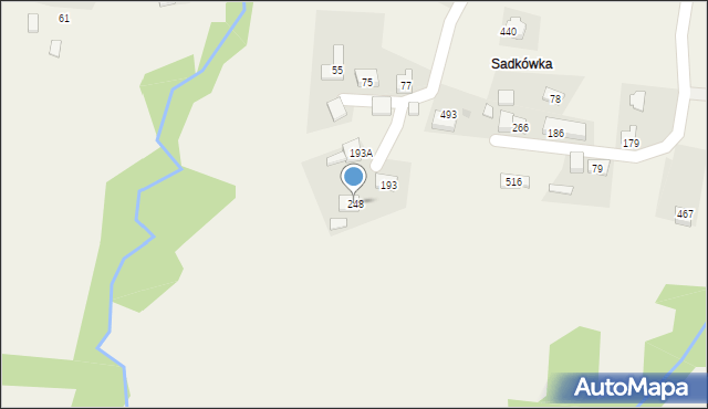 Tarnawa Dolna, Tarnawa Dolna, 248, mapa Tarnawa Dolna