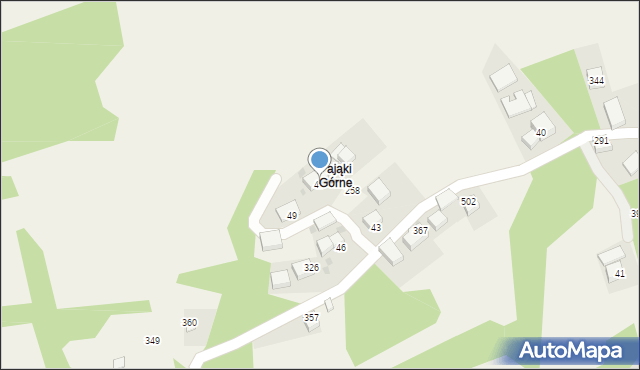 Tarnawa Dolna, Tarnawa Dolna, 47, mapa Tarnawa Dolna