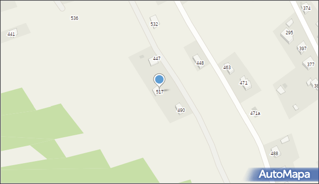 Tarnawa Dolna, Tarnawa Dolna, 517, mapa Tarnawa Dolna