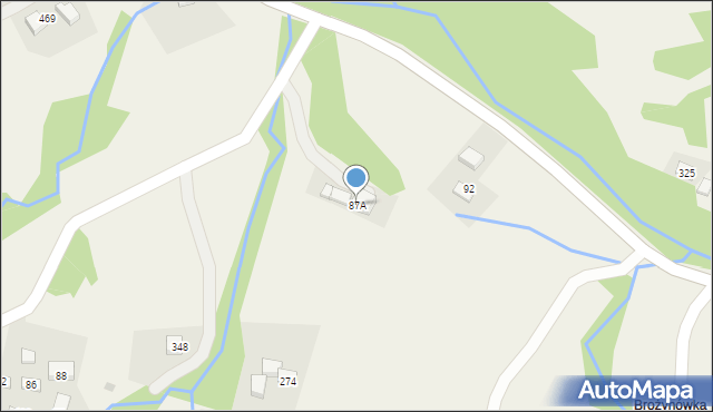 Tarnawa Dolna, Tarnawa Dolna, 87A, mapa Tarnawa Dolna