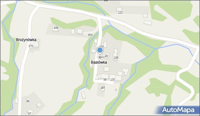 Tarnawa Dolna, Tarnawa Dolna, 99, mapa Tarnawa Dolna