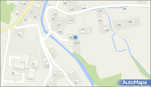 Tarnawa Dolna, Tarnawa Dolna, 137, mapa Tarnawa Dolna