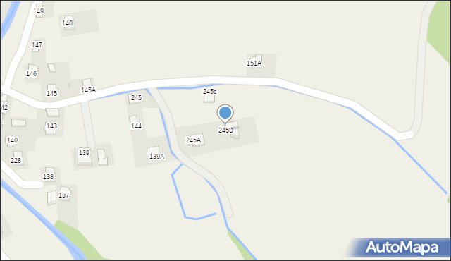 Tarnawa Dolna, Tarnawa Dolna, 245B, mapa Tarnawa Dolna