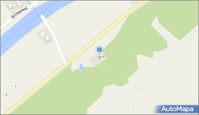 Tarnawa Dolna, Tarnawa Dolna, 42, mapa Tarnawa Dolna