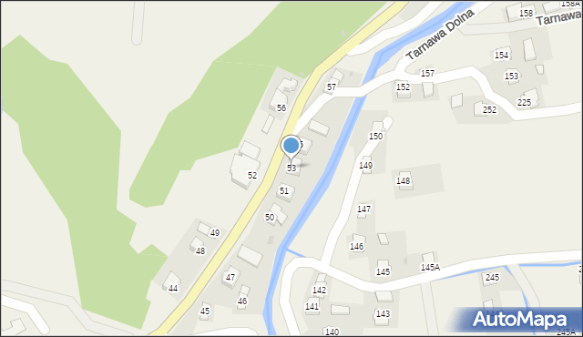 Tarnawa Dolna, Tarnawa Dolna, 54, mapa Tarnawa Dolna